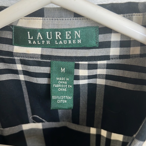 Ralph Lauren Ruffle button down - Picture 2 of 4